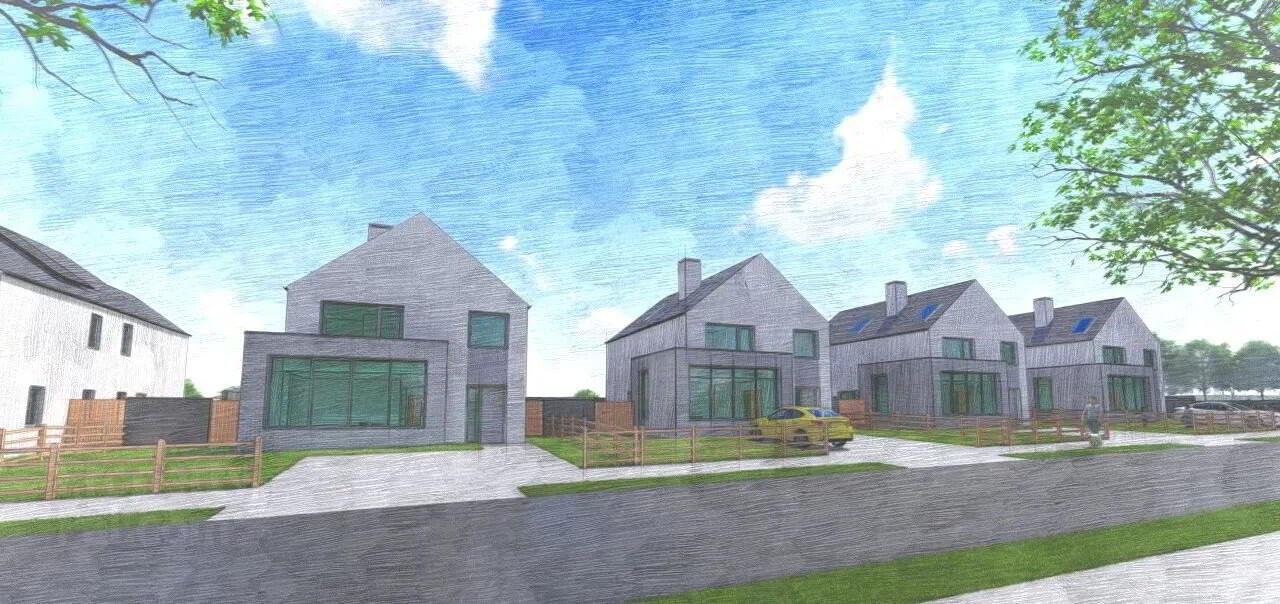 Site With Planning Permission For, 9 Houses