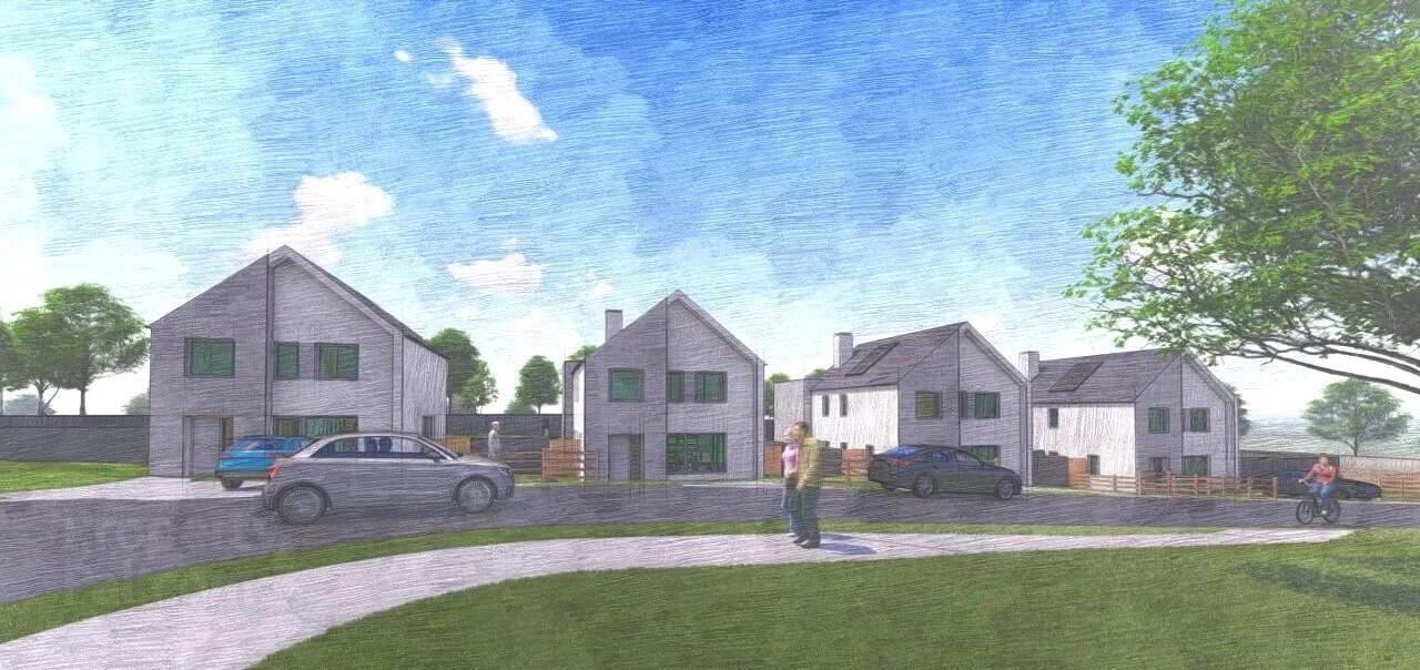 Site With Planning Permission For, 9 Houses