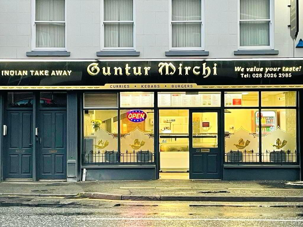 Guntur Mirchi Indian Take-Away, 22 Upper Water Street