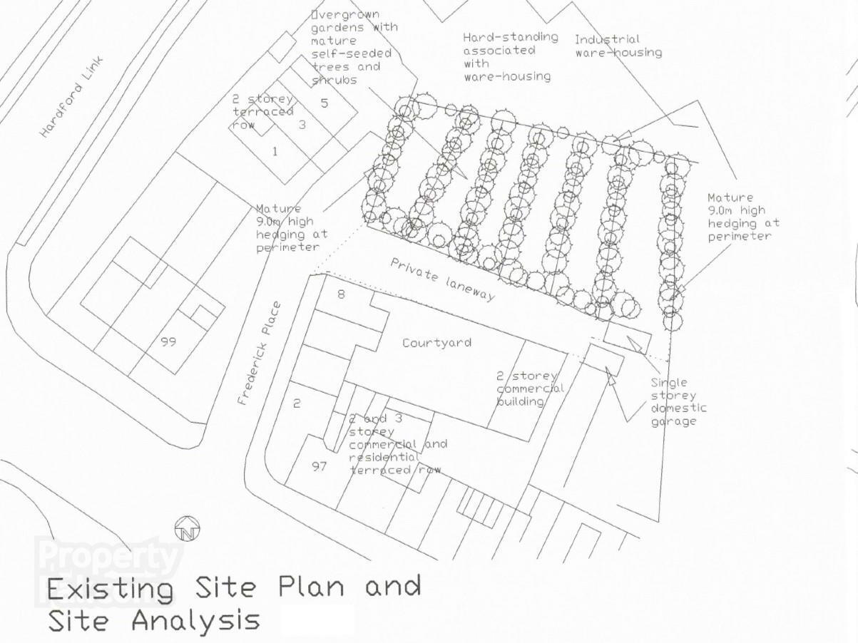 Site To North-East Of, 8 Frederick Place