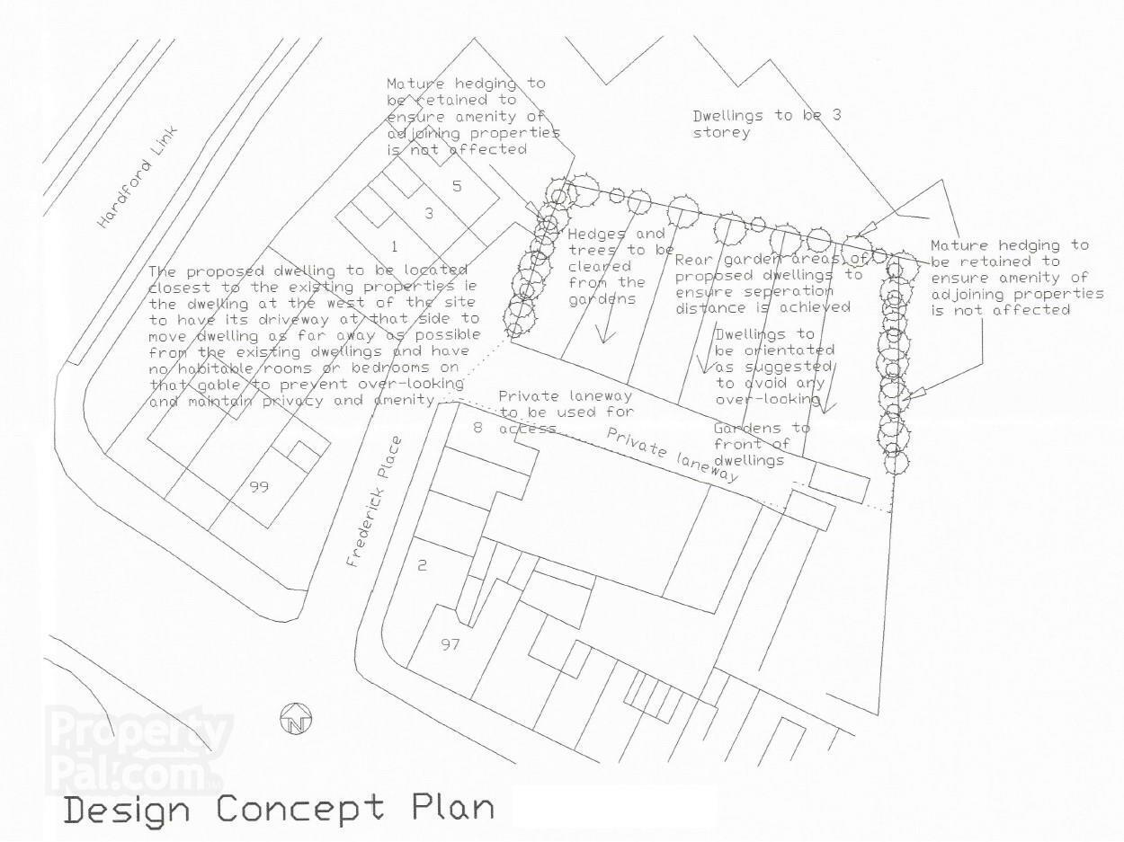 Site To North-East Of, 8 Frederick Place