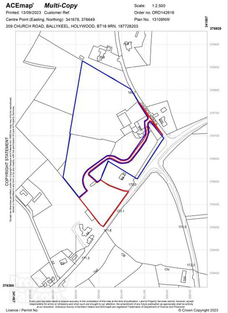 Two Building Sites @, 209 Church Road