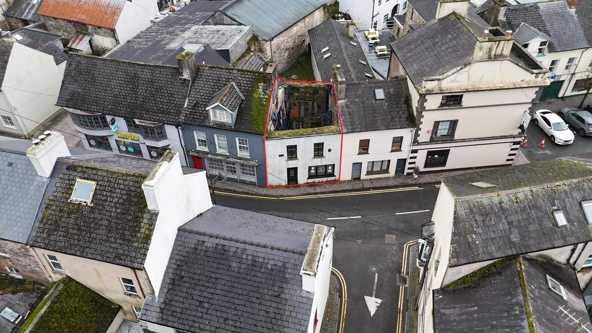 Derelict Premises On Main Street