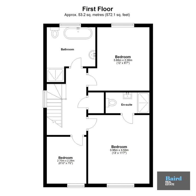 Floorplan 4 of House Type 7, Shanmoy Downs, Eglish, Dungannon