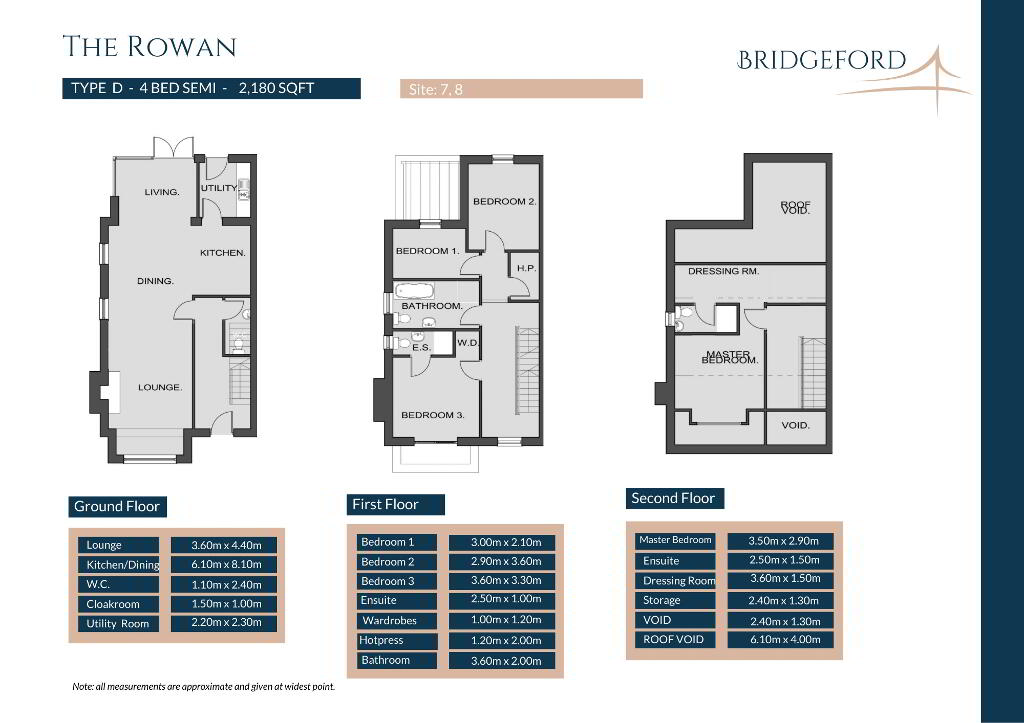 Floorplan 1 of The Rowan, Bridgeford, Moygannon Road, Warrenpoint