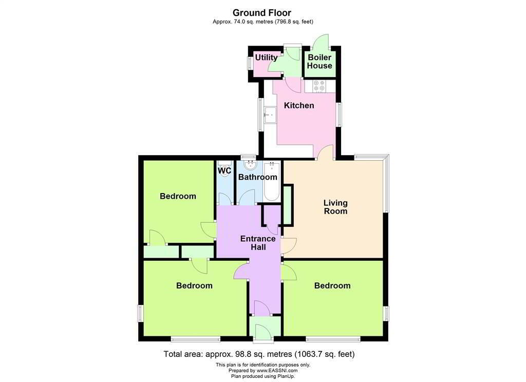 Floorplan 1 of 73 Kingsway Park, Belfast
