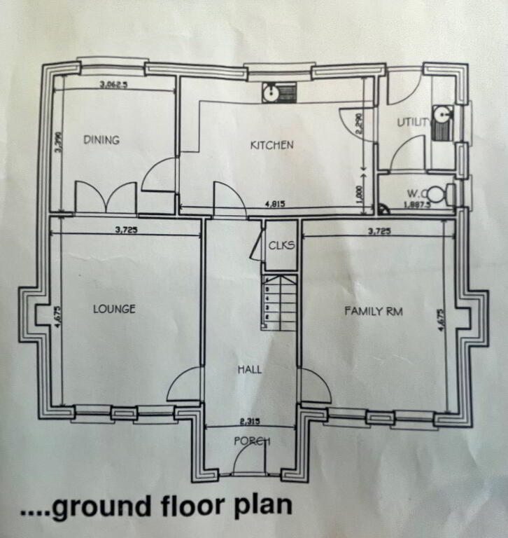 Floorplan 2 of House Type 5, Shanmoy Downs, Eglish, Dungannon