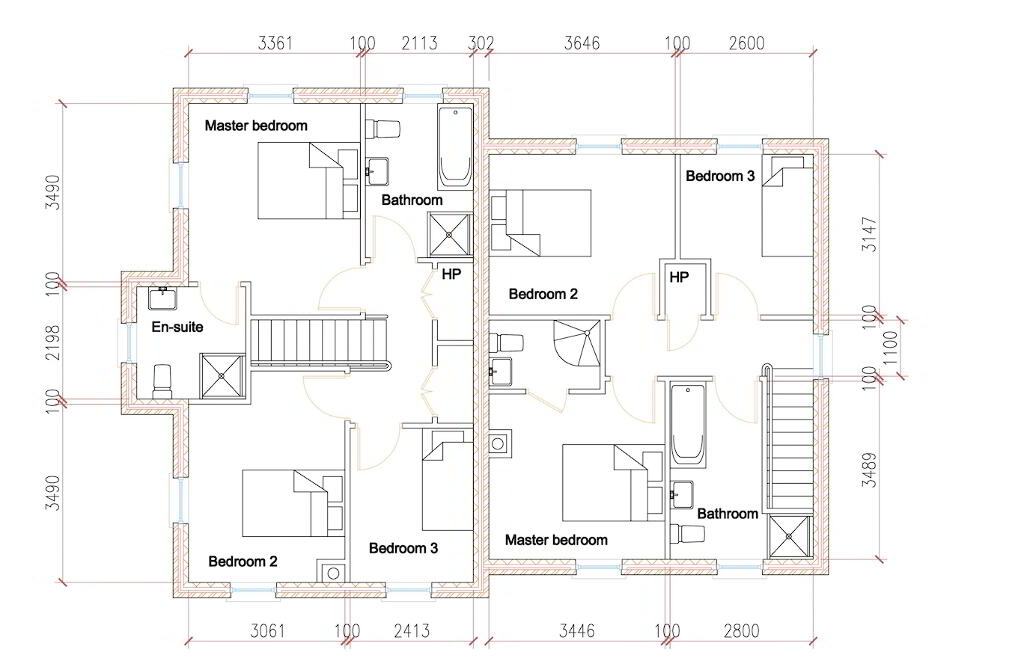 Floorplan 2 of House Type S3, Shanmoy Downs, Eglish, Dungannon
