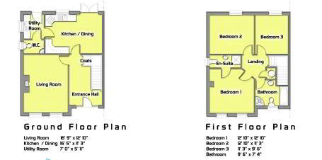 Floorplan 1 of The Cronan, Millbrook, Washingbay Road, Coalisland