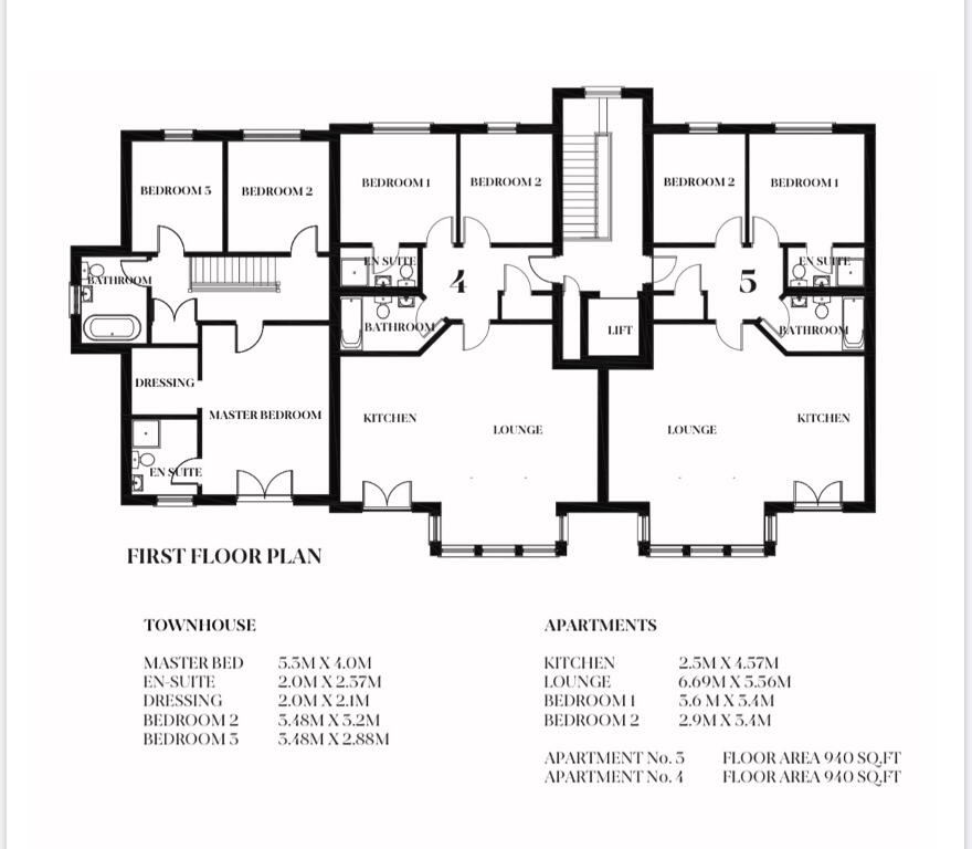 Floorplan 2 of Apartment 6, Cherrydene, Limavady Road, Derry/Londonderry