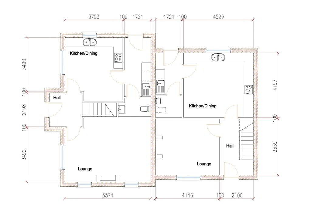 Floorplan 1 of House Type S4, Shanmoy Downs, Eglish, Dungannon