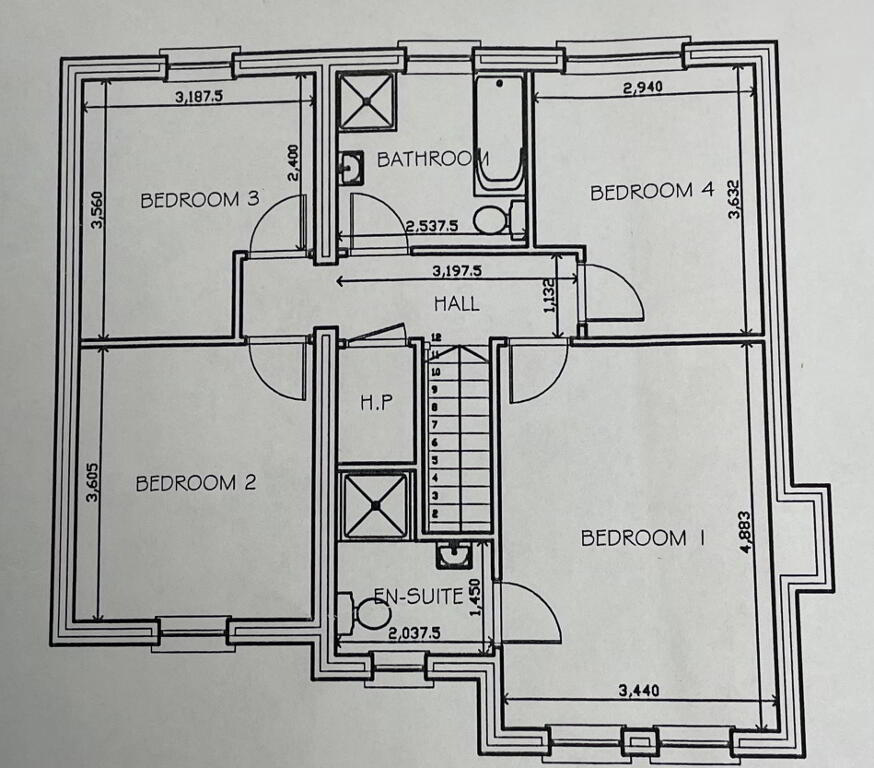 Floorplan 3 of Detached Type 3, Shanmoy Downs, Eglish, Dungannon