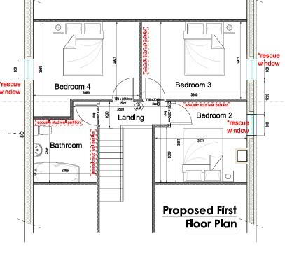 Floorplan 2 of House Type A2, Millbrook, Coalisland, Dungannon