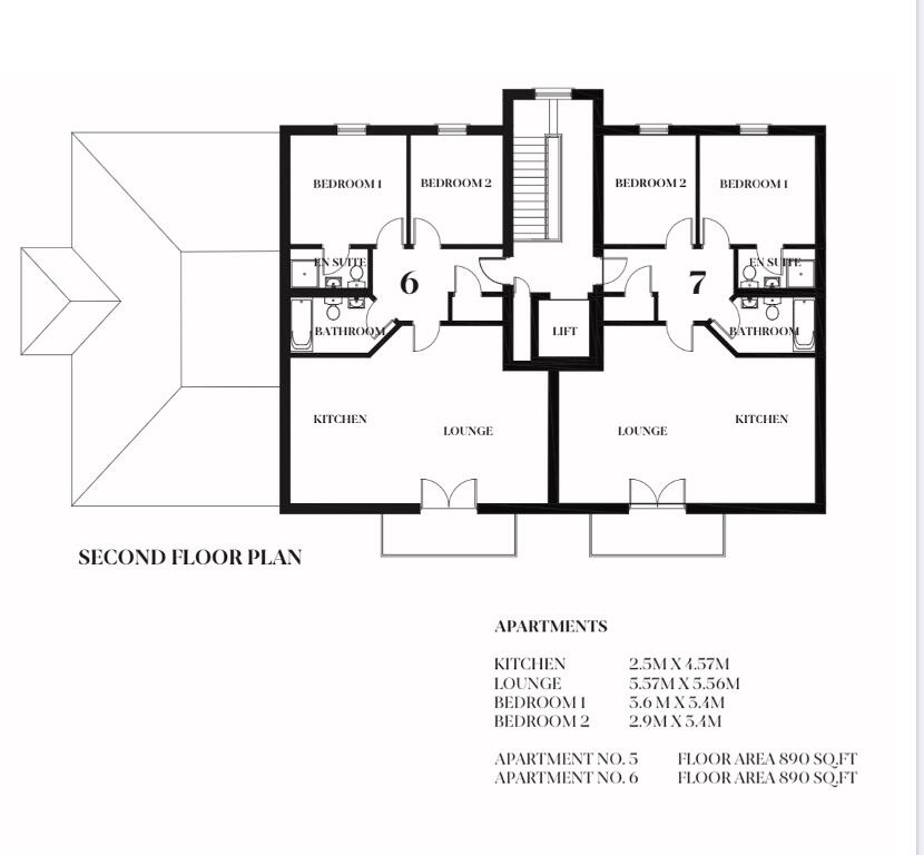 Floorplan 3 of Apartment 6, Cherrydene, Limavady Road, Derry/Londonderry