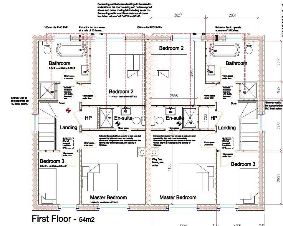 Floorplan 3 of House Type 7, Shanmoy Downs, Eglish, Dungannon