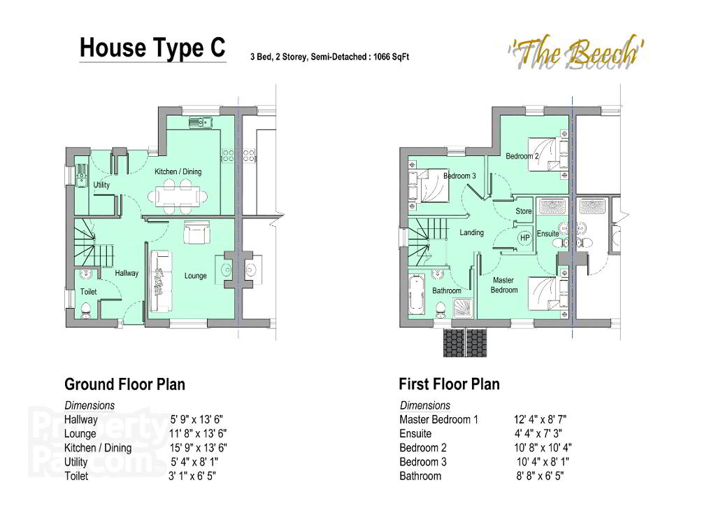 Floorplan 3 of Gortnessy Meadows, Derry/ Londonderry