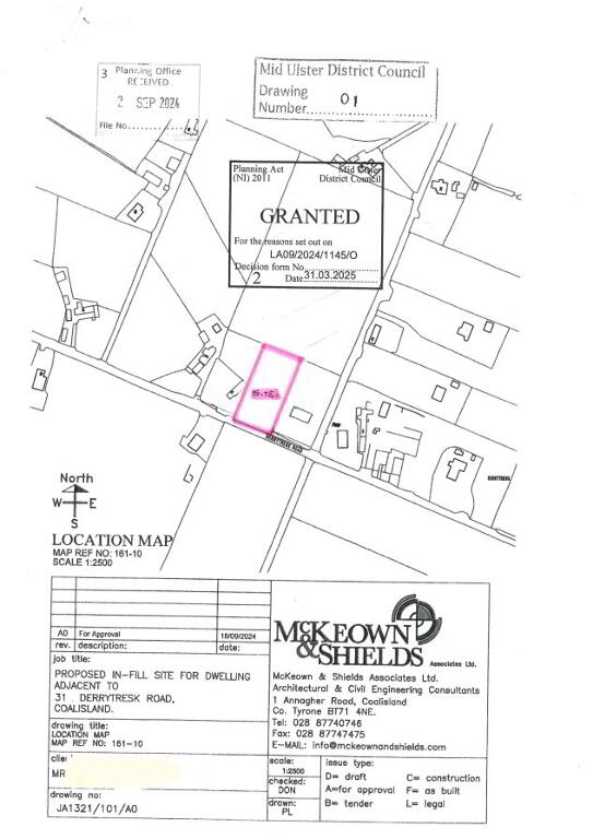Photo 2 of Site Adjacent To & SE Of 31 Derrytresk Road, Coalisland, Dungannon