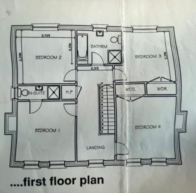 Floorplan 3 of House Type 5, Shanmoy Downs, Eglish, Dungannon