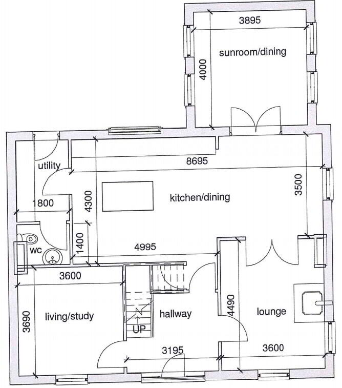 Floorplan 1 of Type 1, Dervaghroy Manor, Church Road, Gortaclare, Omagh