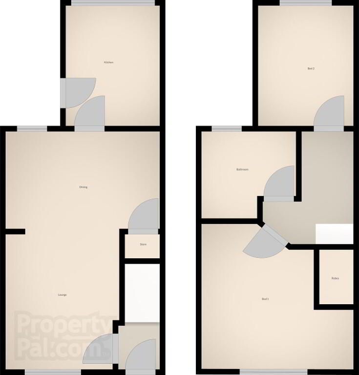Floorplan 1 of 17 Church Street, Bangor