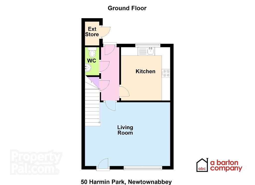 Floorplan 1 of 50 Harmin Park, Glengormley, Newtownabbey