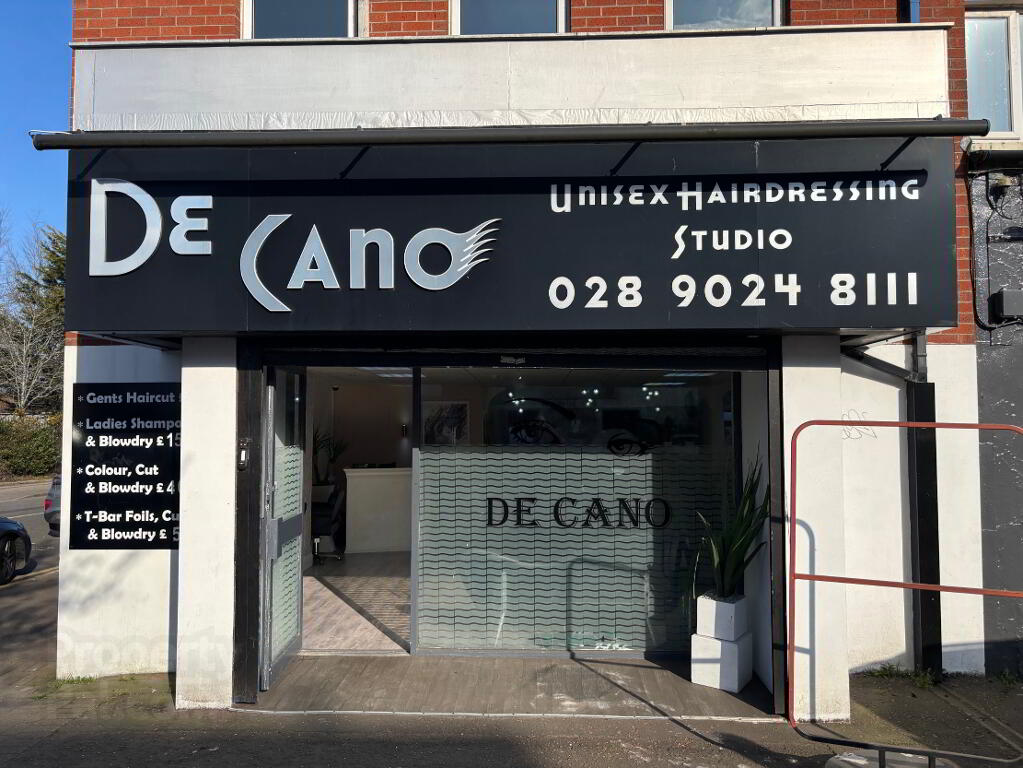 Photo 1 of Hairdresser / Barber Unit, 34 Ormeau Road, TO Let / For Sale, Belfast