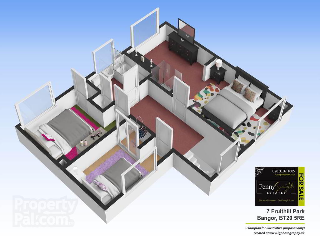 Floorplan 2 of 7 Fruithill Park, Bangor
