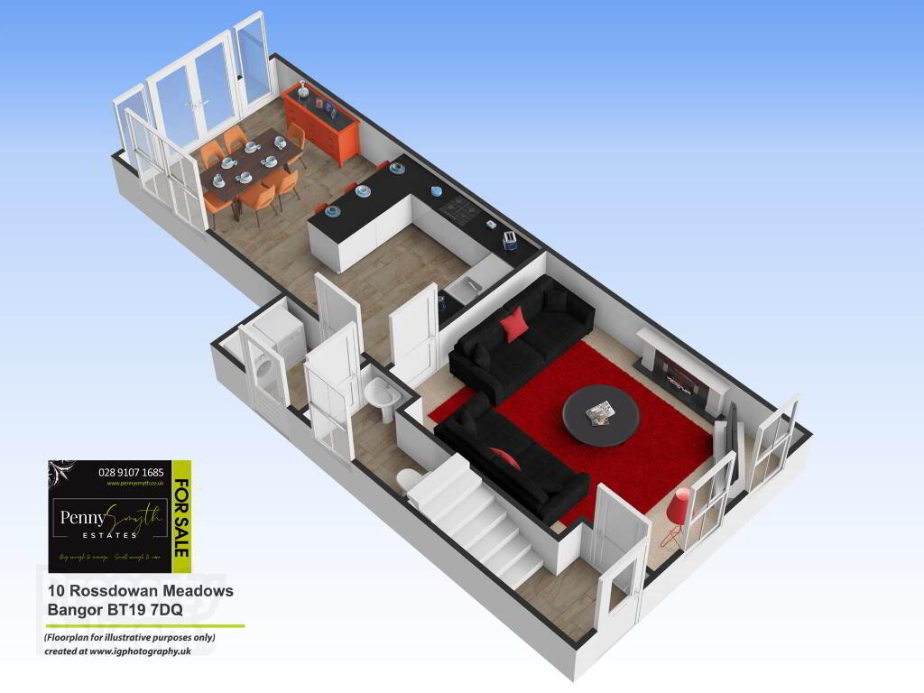 Floorplan 1 of 10 Rossdowan Meadows, Bangor