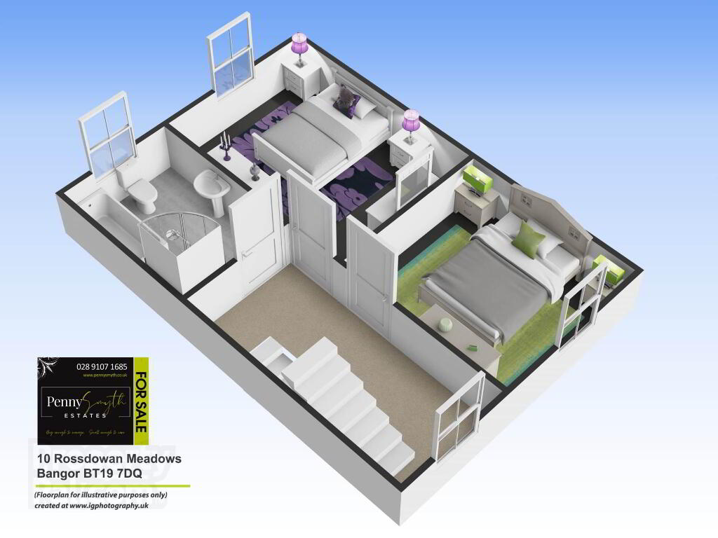 Floorplan 2 of 10 Rossdowan Meadows, Bangor