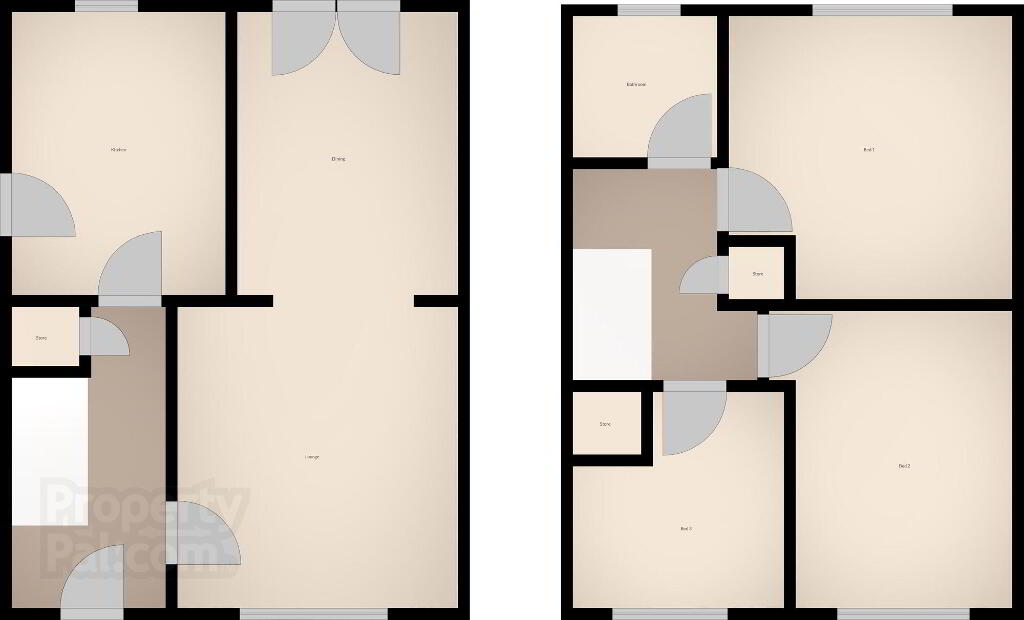 Floorplan 1 of 9 Glen Annesley Drive, Bangor