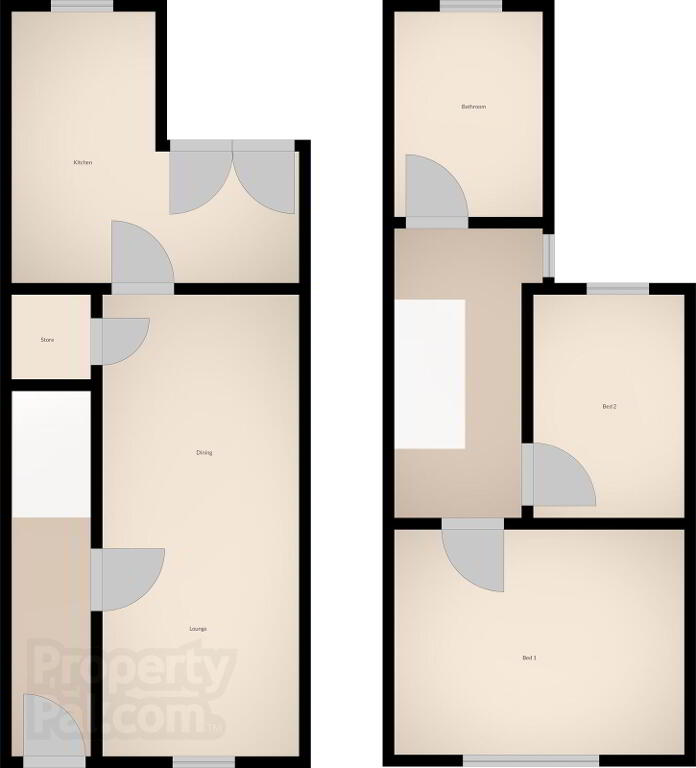 Floorplan 1 of 42a Church Street, Bangor