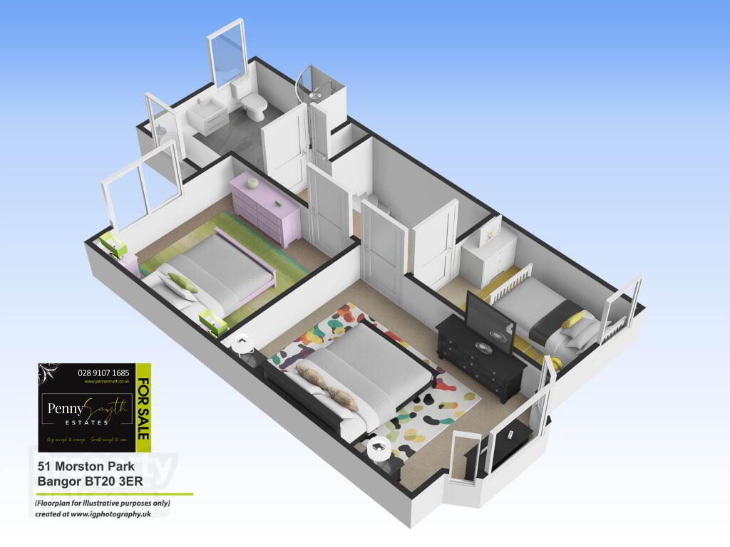 Floorplan 2 of 51 Morston Park, Bangor