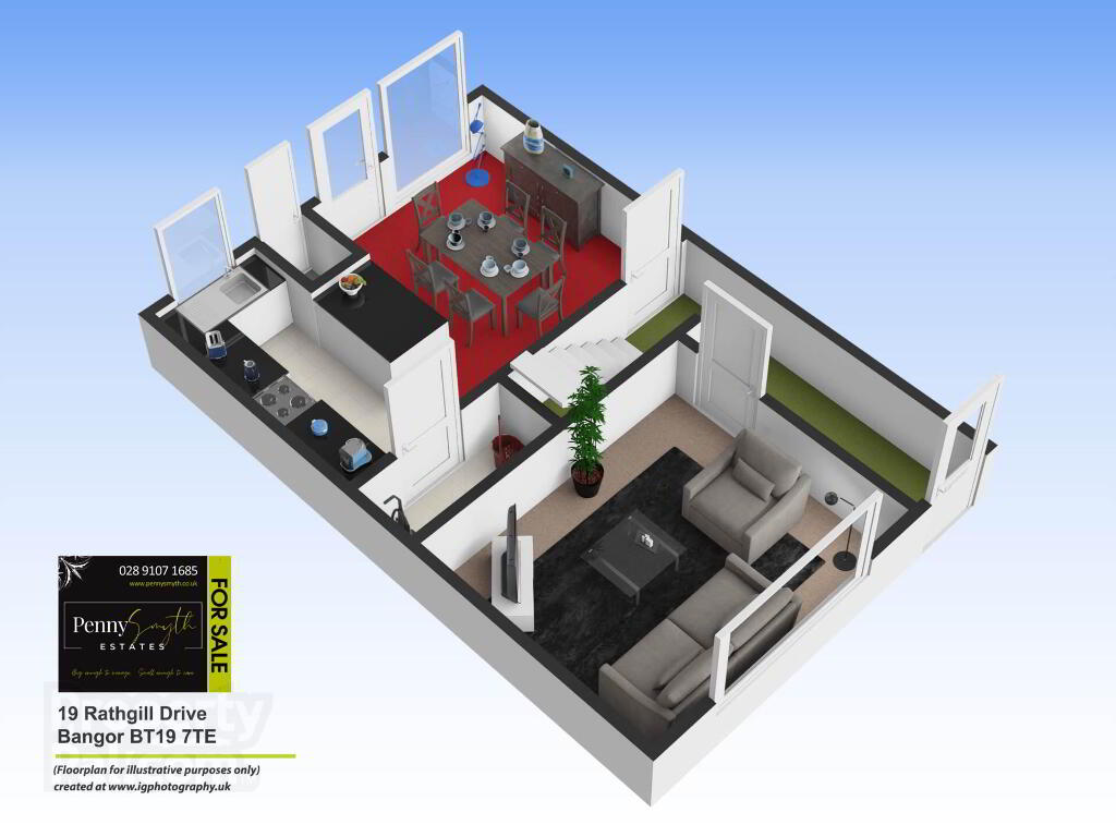 Floorplan 1 of 19 Rathgill Drive, Bangor