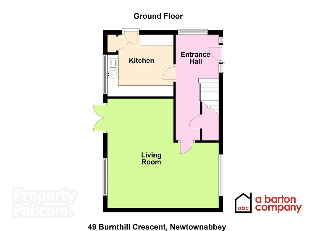 Floorplan 1 of 49 Burnthill Crescent, Carnmoney, Newtownabbey