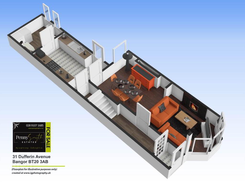 Floorplan 1 of 31 Dufferin Avenue, Bangor