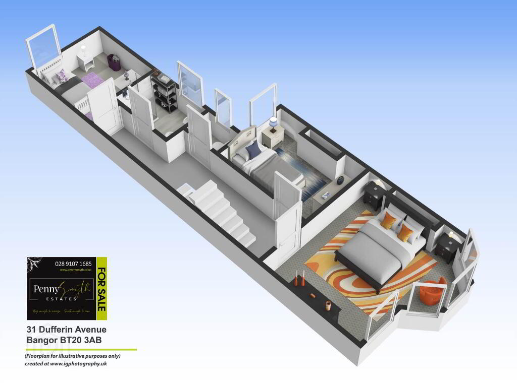Floorplan 2 of 31 Dufferin Avenue, Bangor