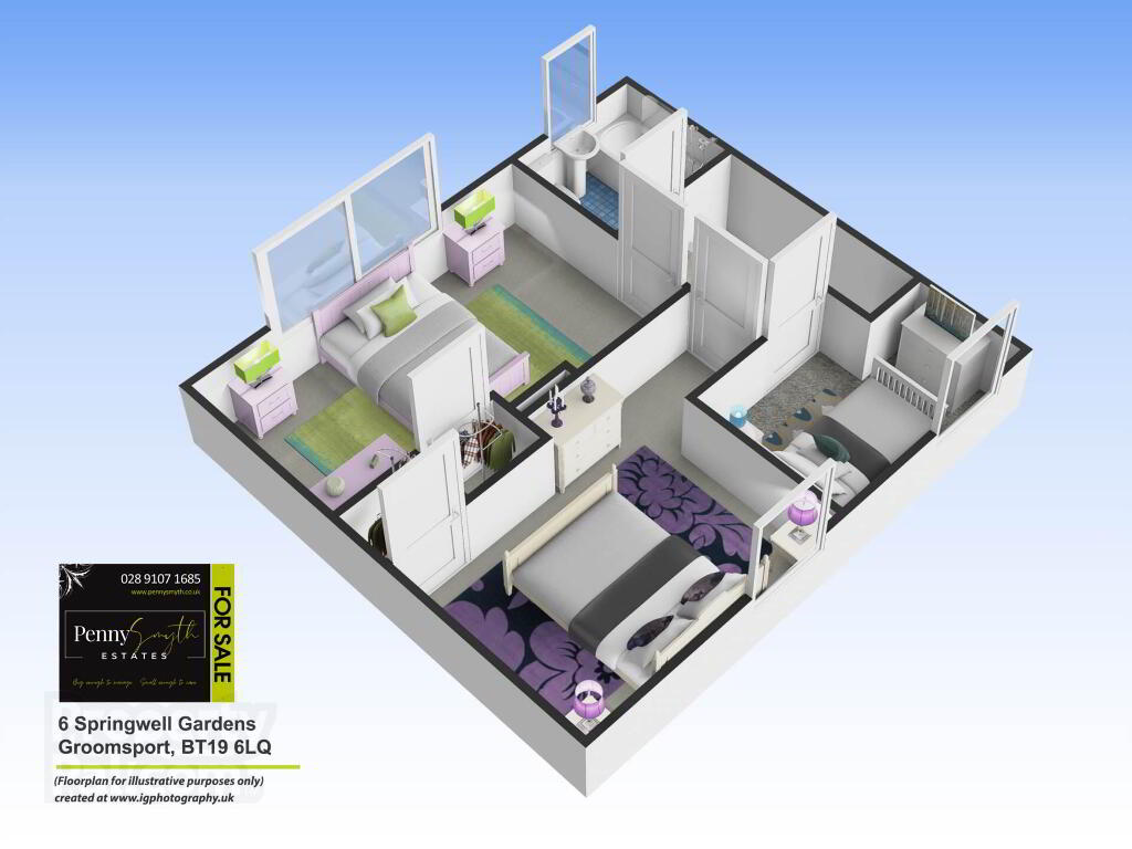 Floorplan 2 of 6 Springwell Gardens, Groomsport