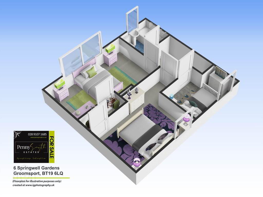 Floorplan 2 of 6 Springwell Gardens, Groomsport