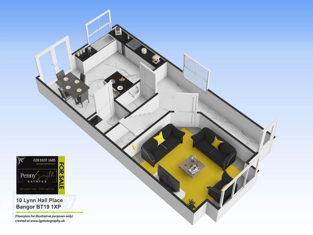 Floorplan 1 of 10 Lynn Hall Place, Bangor