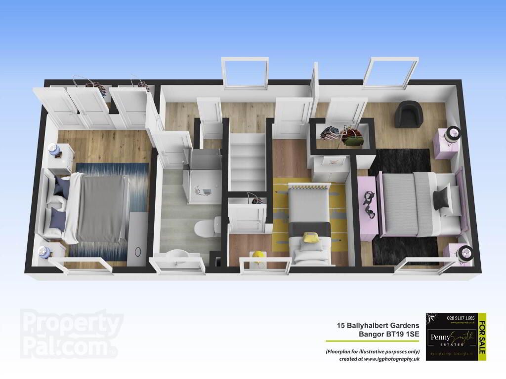 Floorplan 2 of 15 Ballyhalbert Gardens, Bangor