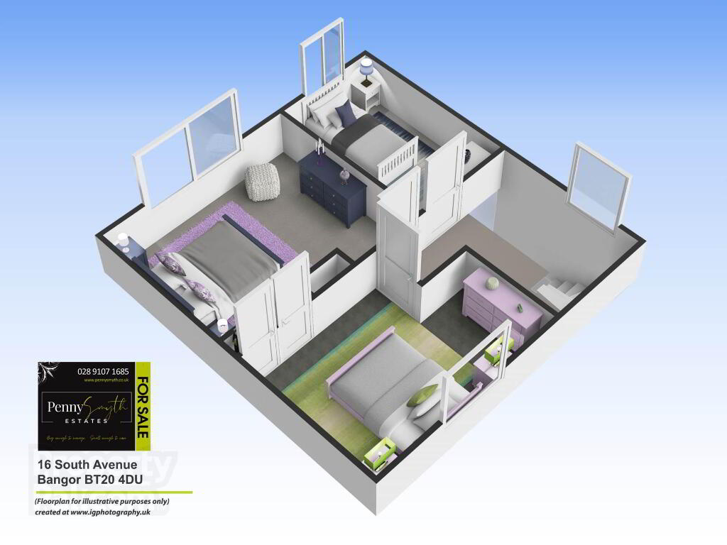 Floorplan 2 of 16 South Avenue, Bangor