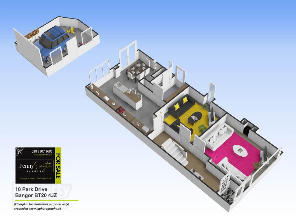 Floorplan 1 of 10 Park Drive, Bangor