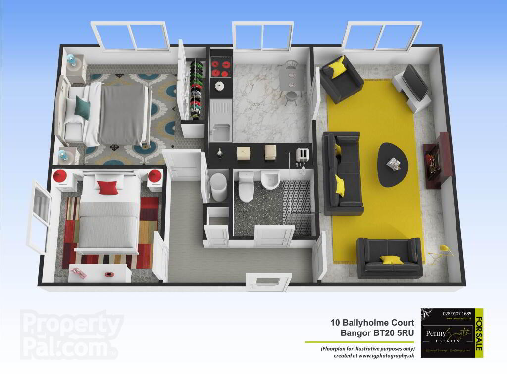 Floorplan 1 of 10 Ballyholme Court, Bangor