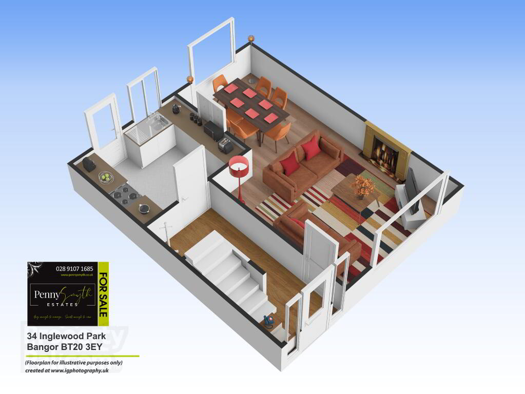 Floorplan 1 of 34 Inglewood Park, Bangor