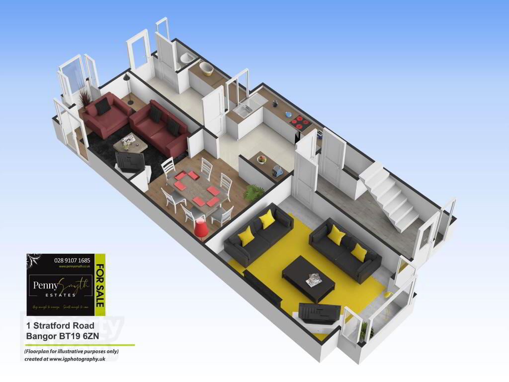 Floorplan 1 of 1 Stratford Road, Bangor