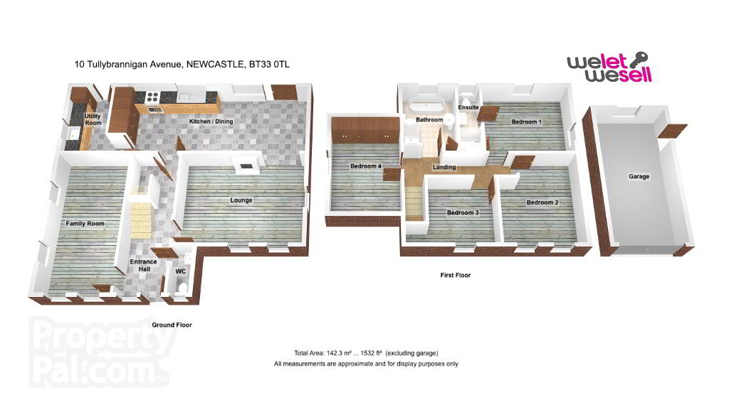 Floorplan 1 of 10 Tullybrannigan Avenue, Newcastle