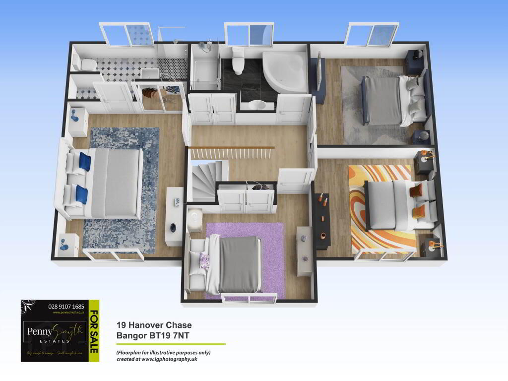 Floorplan 1 of 19 Hanover Chase, Bangor