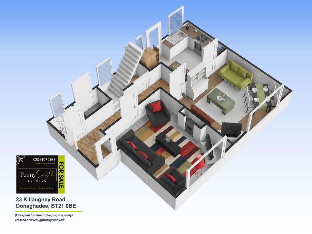 Floorplan 1 of 23 Killaughey Road, Donaghadee