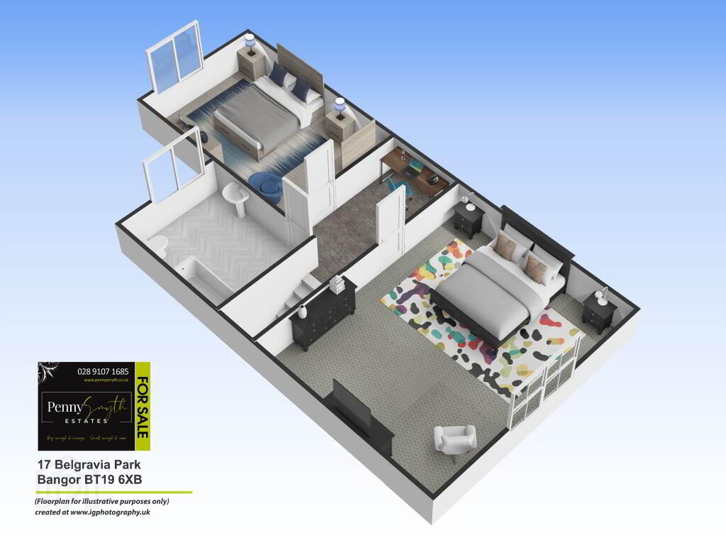 Floorplan 2 of 17 Belgravia Park, Bangor