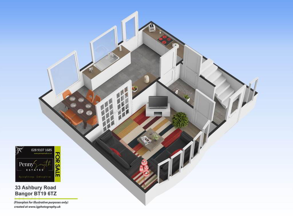 Floorplan 1 of 33 Ashbury Road, Bangor